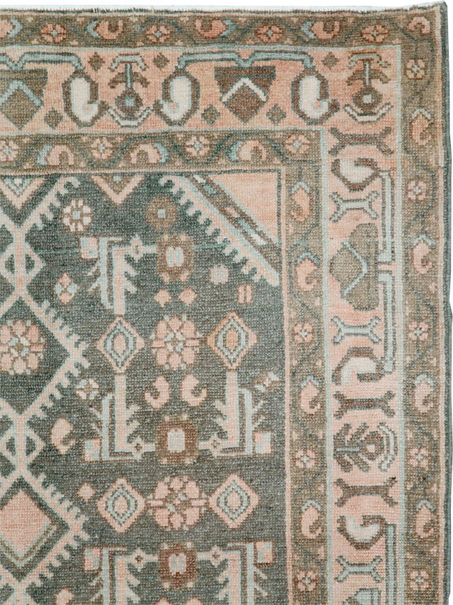 Vintage Persian Malayer Rug, No.29914 - Gsblank