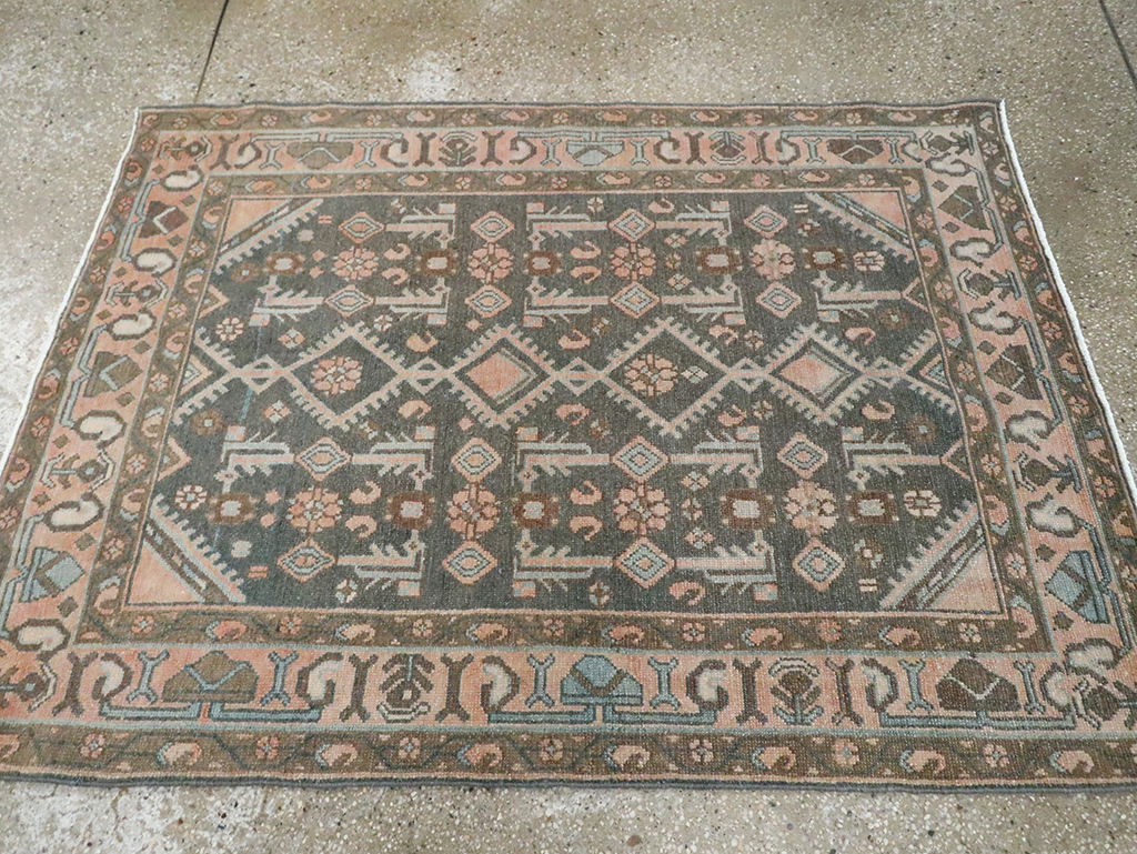 Vintage Persian Malayer Rug, No.29914 - Gsblank