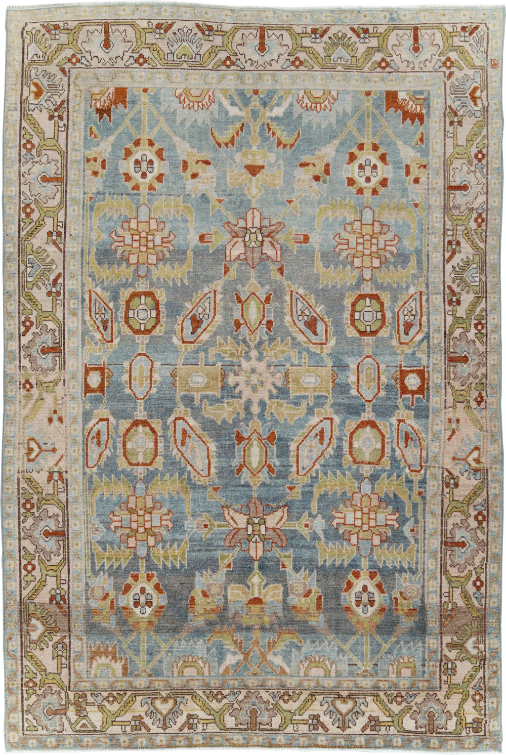 Vintage Persian Malayer Rug, No.29915 - Gsblank