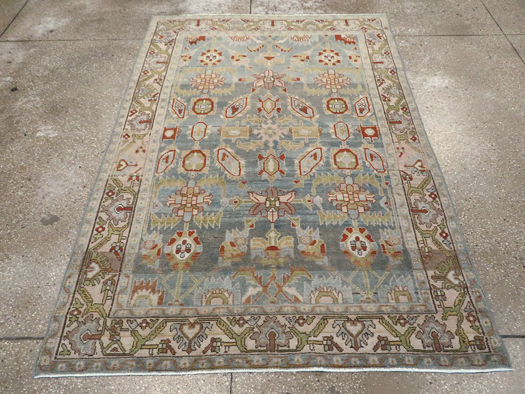 Vintage Persian Malayer Rug, No.29915 - Gsblank