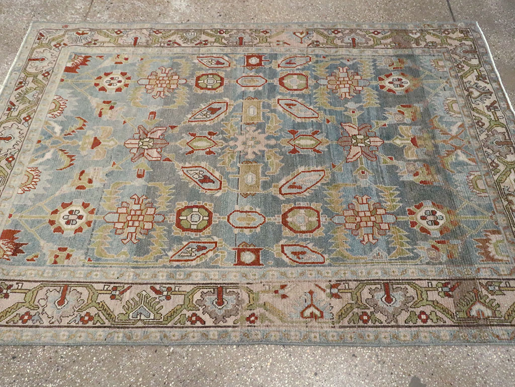 Vintage Persian Malayer Rug, No.29915 - Gsblank