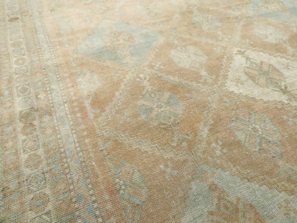 Vintage Persian Afshar Accent Rug, No.29916 - Gsblank