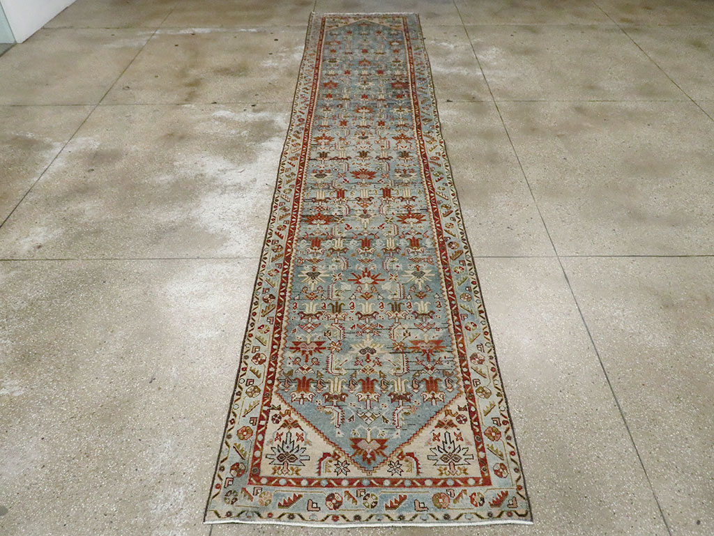 Vintage Persian Malayer Runner, No.29923 - Gsblank