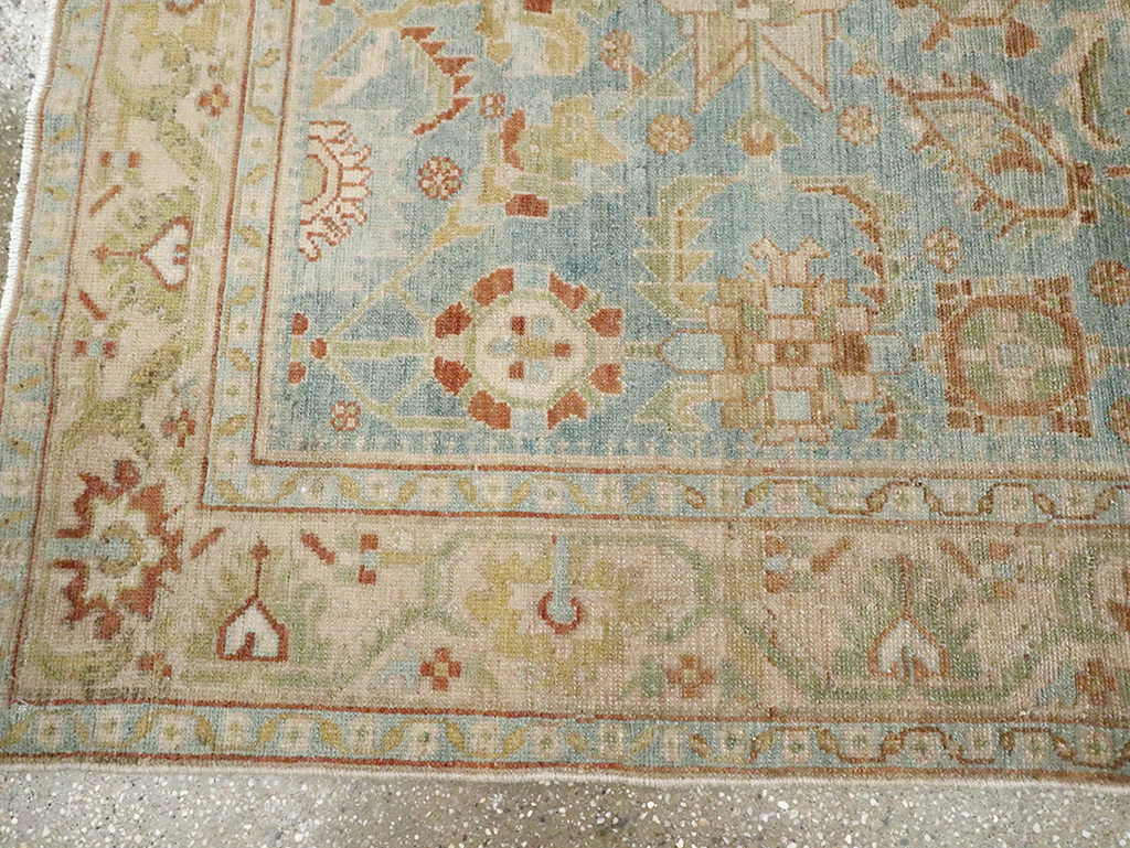 Vintage Persian Malayer Accent Rug, No.29927 - Gsblank