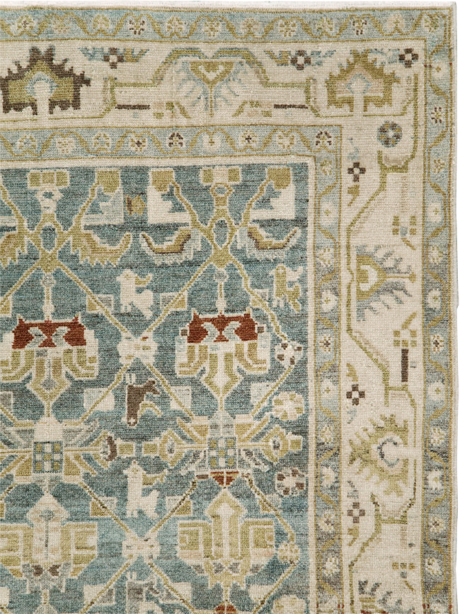 Vintage Persian Malayer Rug, No.29929 - Gsblank