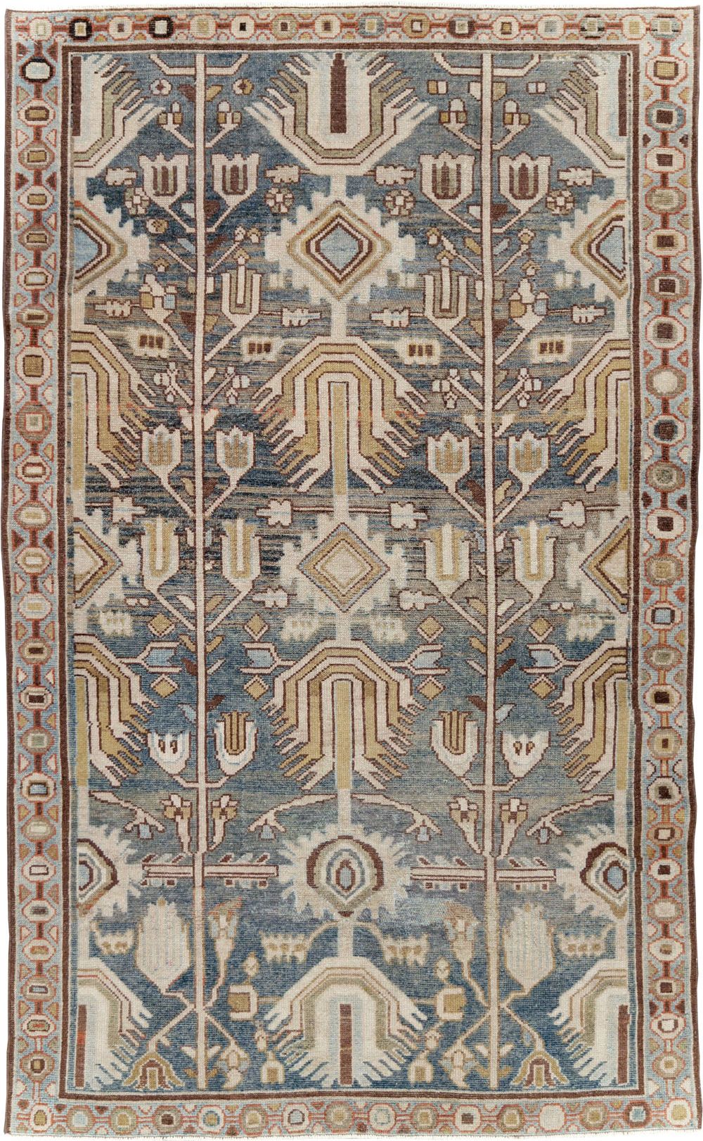 Vintage Persian Malayer Rug, No.29933 - Gsblank