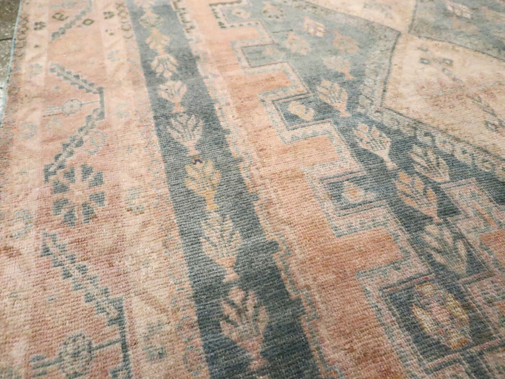 Vintage Persian Afshar Accent Rug, No.29934 - Gsblank