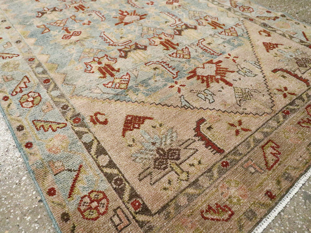 Vintage Persian Malayer Runner, No.29936 - Gsblank