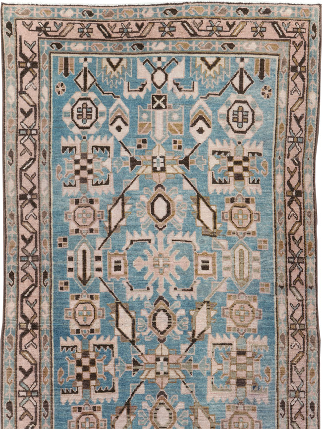 Vintage Persian Malayer Runner, No.29939 - Gsblank