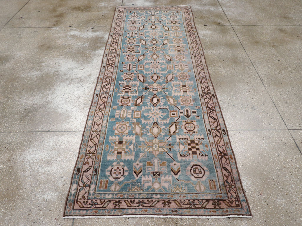 Vintage Persian Malayer Runner, No.29939 - Gsblank