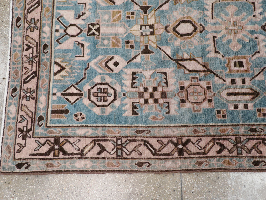 Vintage Persian Malayer Runner, No.29939 - Gsblank