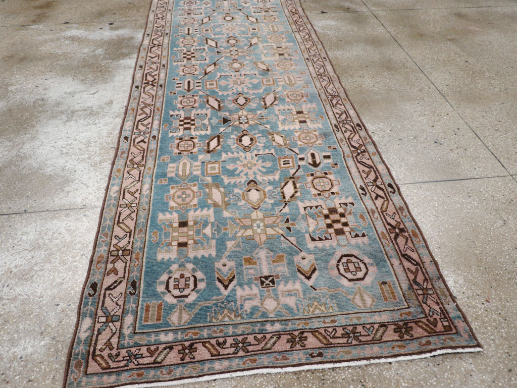 Vintage Persian Malayer Runner, No.29939 - Gsblank