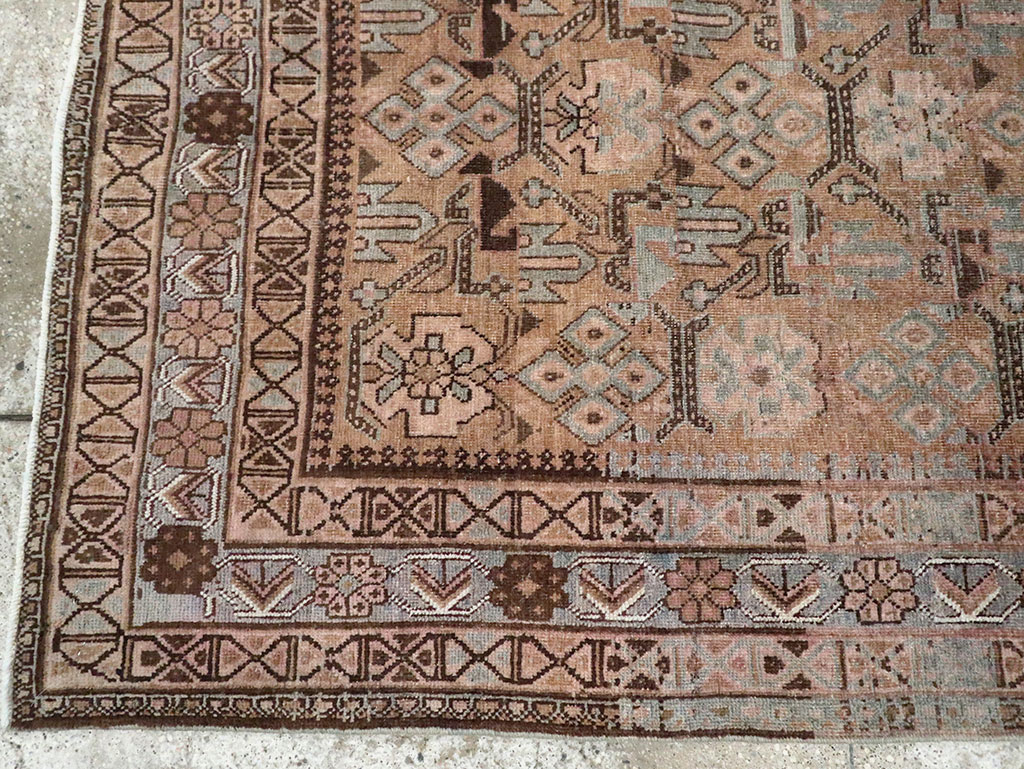 Antique Persian Afshar Accent Rug, No.29940 - Gsblank