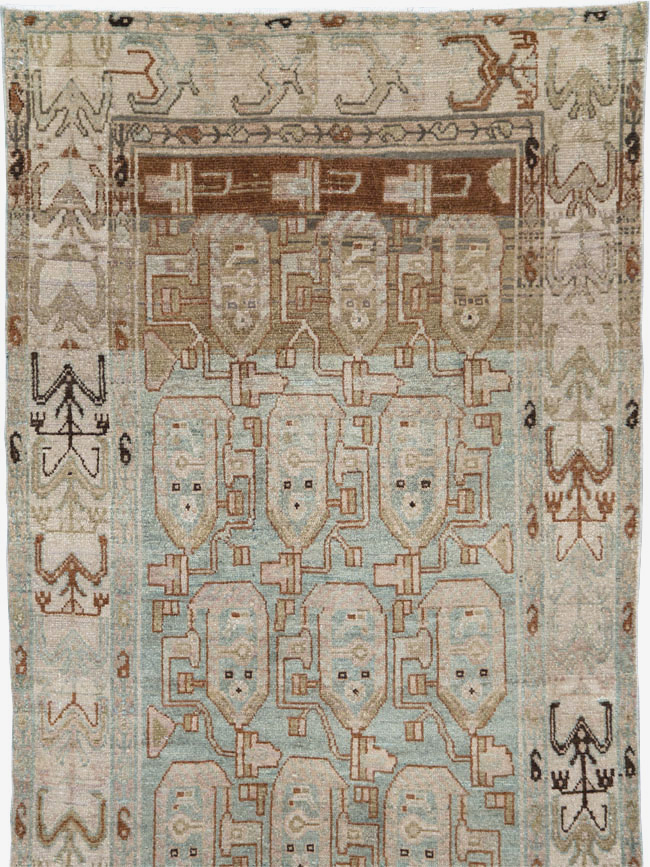 Antique Persian Malayer Runner (Pair: 2 of 2), No.29941 - Gsblank