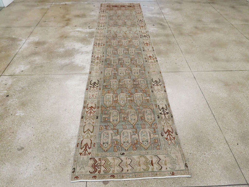 Antique Persian Malayer Runner (Pair: 2 of 2), No.29941 - Gsblank