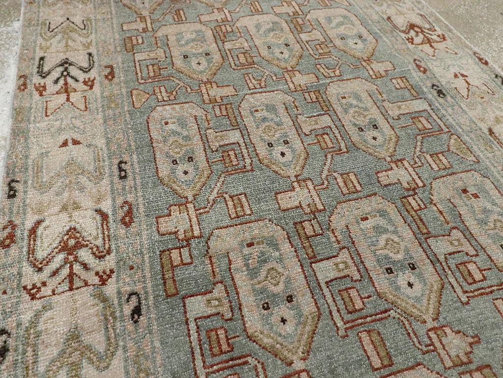 Antique Persian Malayer Runner (Pair: 2 of 2), No.29941 - Gsblank