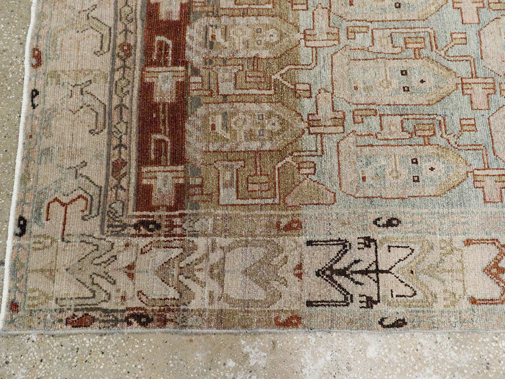 Antique Persian Malayer Runner (Pair: 2 of 2), No.29941 - Gsblank