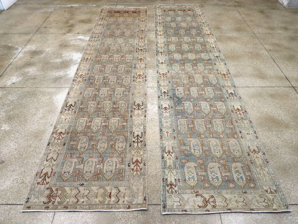 Antique Persian Malayer Runner (Pair: 2 of 2), No.29941 - Gsblank