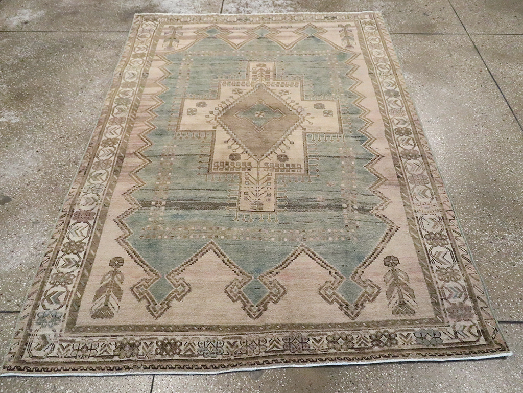 Vintage Persian Afshar Rug, No.29943 - Gsblank