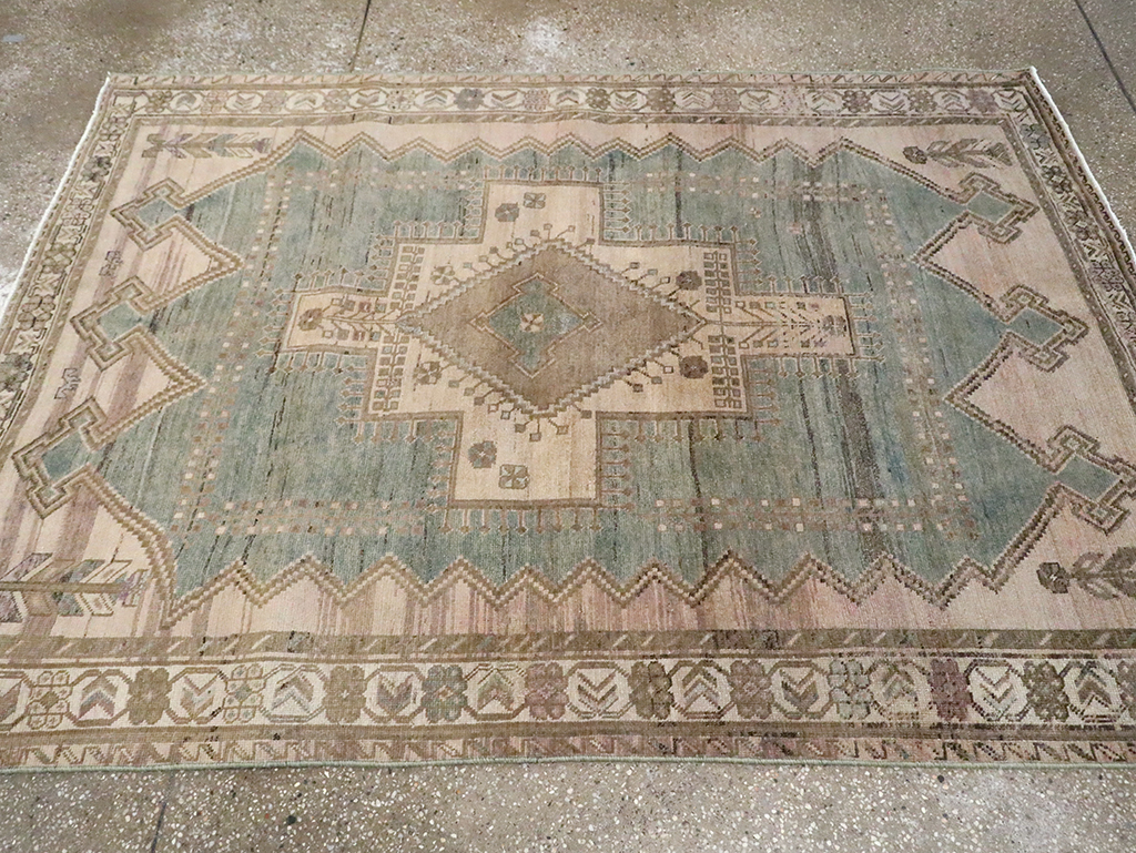 Vintage Persian Afshar Rug, No.29943 - Gsblank