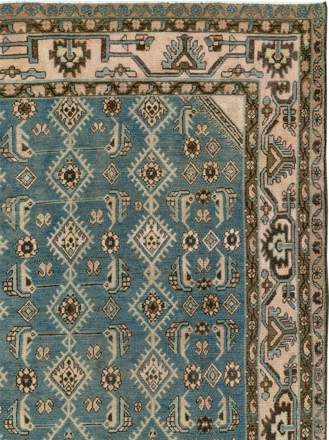 Vintage Persian Malayer Accent Rug, No.29947 - Gsblank