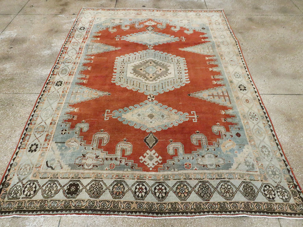 Vintage Persian Veece Carpet, No.29949 - Gsblank