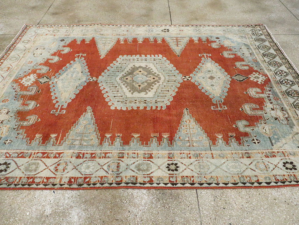 Vintage Persian Veece Carpet, No.29949 - Gsblank