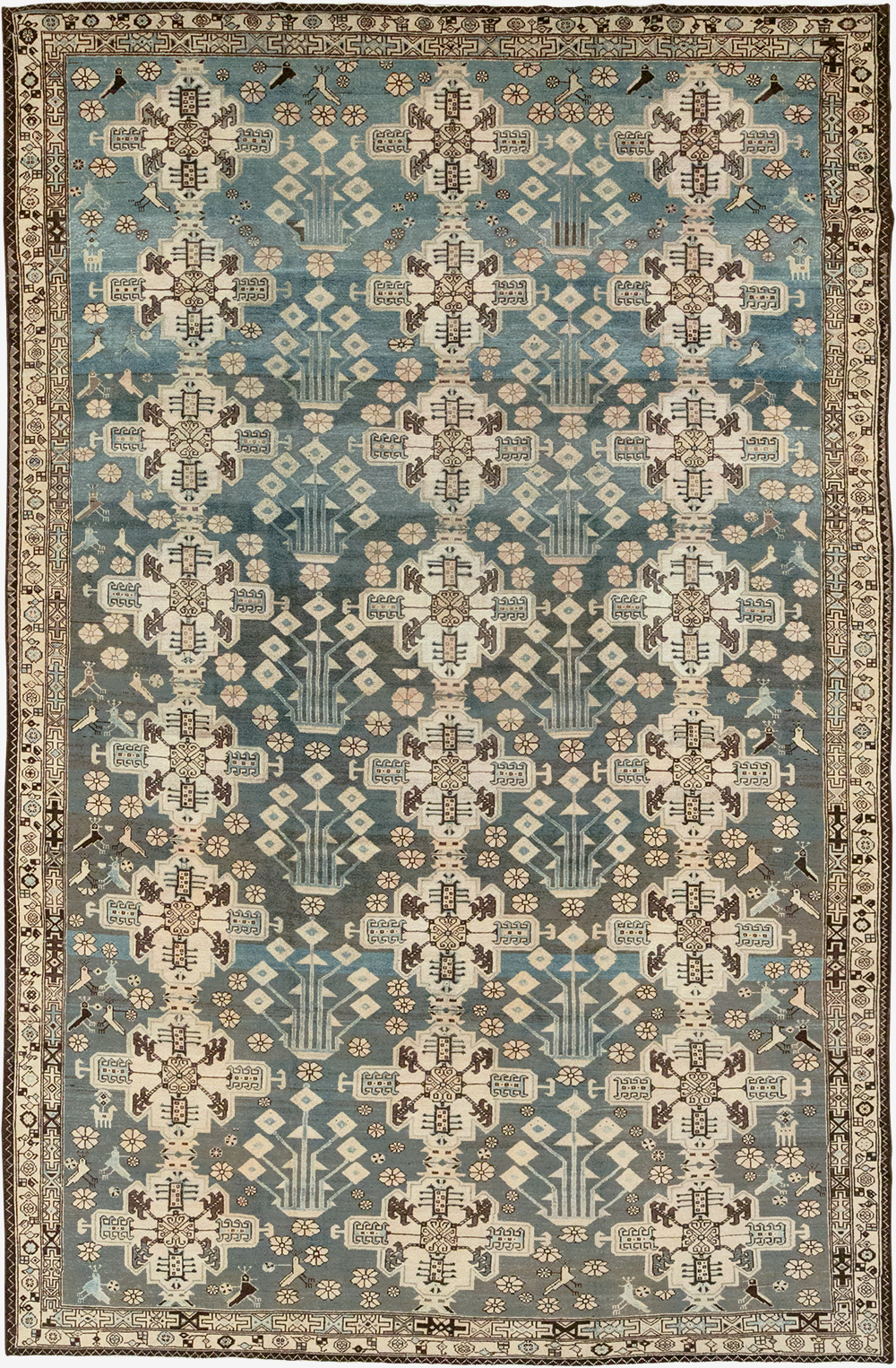 Vintage Persian Malayer Carpet, No.29952 - Gsblank