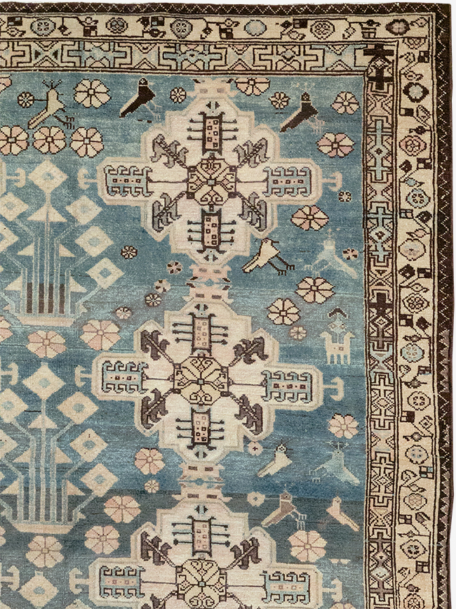Vintage Persian Malayer Carpet, No.29952 - Gsblank