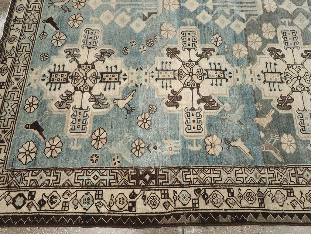 Vintage Persian Malayer Carpet, No.29952 - Gsblank