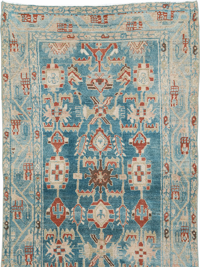 Vintage Persian Malayer Long Runner, No.29953 - Gsblank