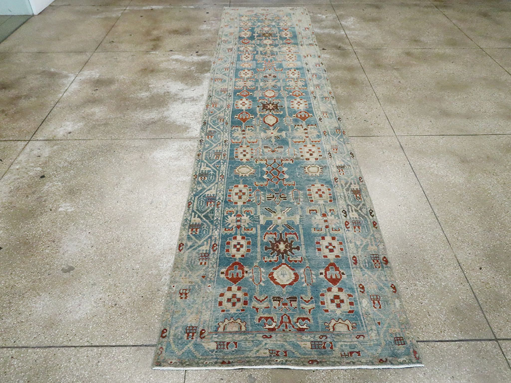 Vintage Persian Malayer Long Runner, No.29953 - Gsblank