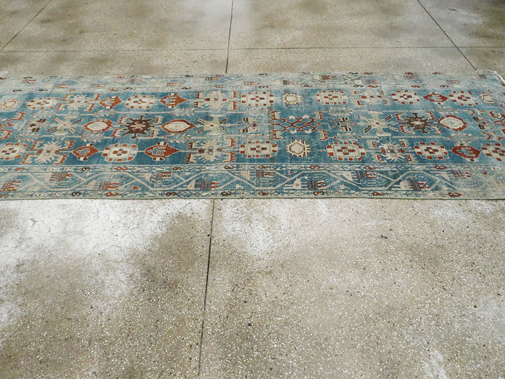 Vintage Persian Malayer Long Runner, No.29953 - Gsblank