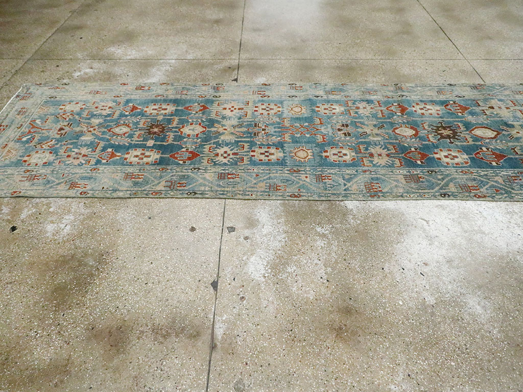 Vintage Persian Malayer Long Runner, No.29953 - Gsblank