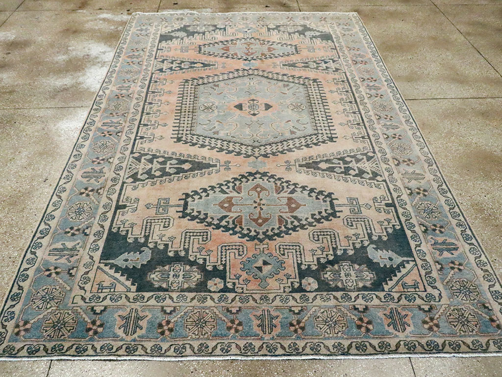 Vintage Persian Veece Carpet, No.29955 - Gsblank