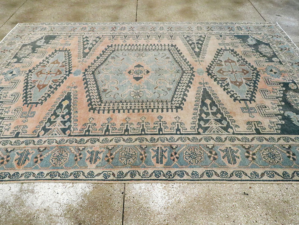 Vintage Persian Veece Carpet, No.29955 - Gsblank
