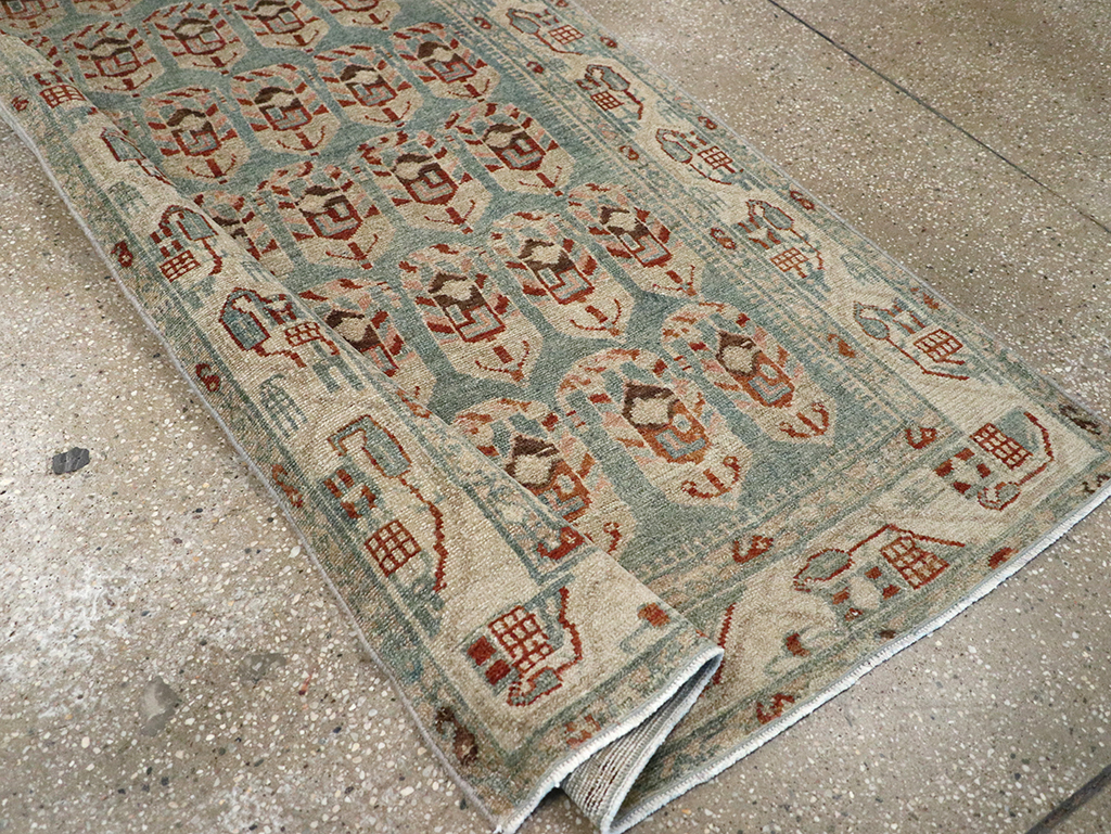 Vintage Persian Malayer Runner, No.29957 - Gsblank