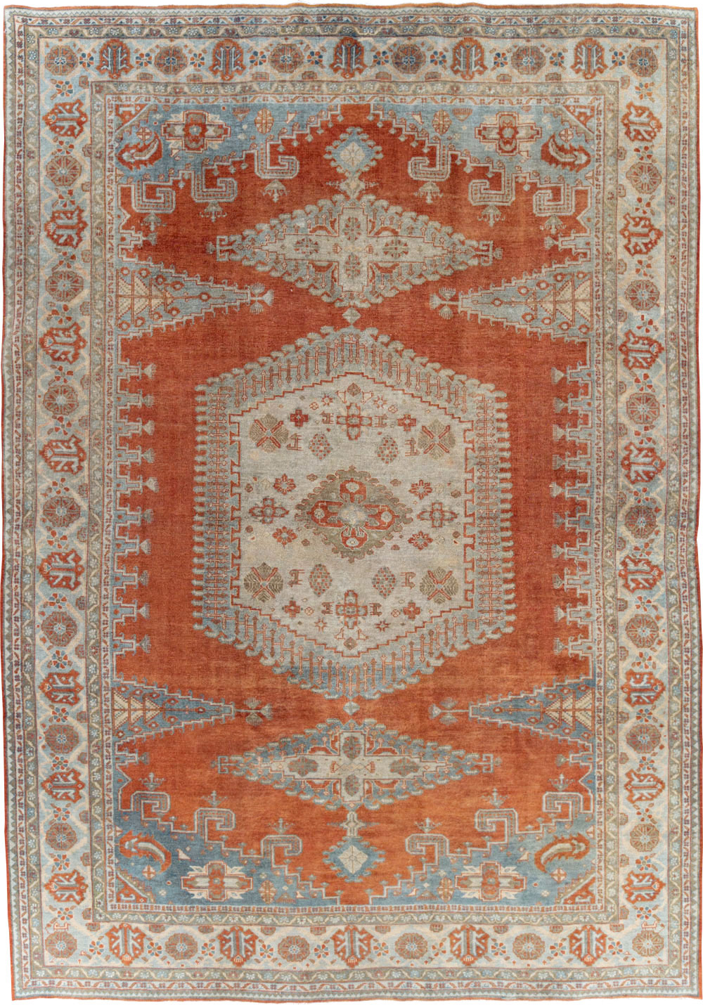 Vintage Persian Veece Room Size Carpet, No.29958 - Gsblank