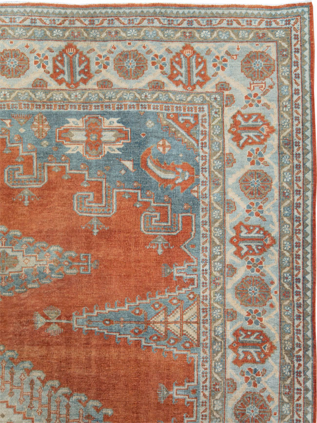Vintage Persian Veece Room Size Carpet, No.29958 - Gsblank