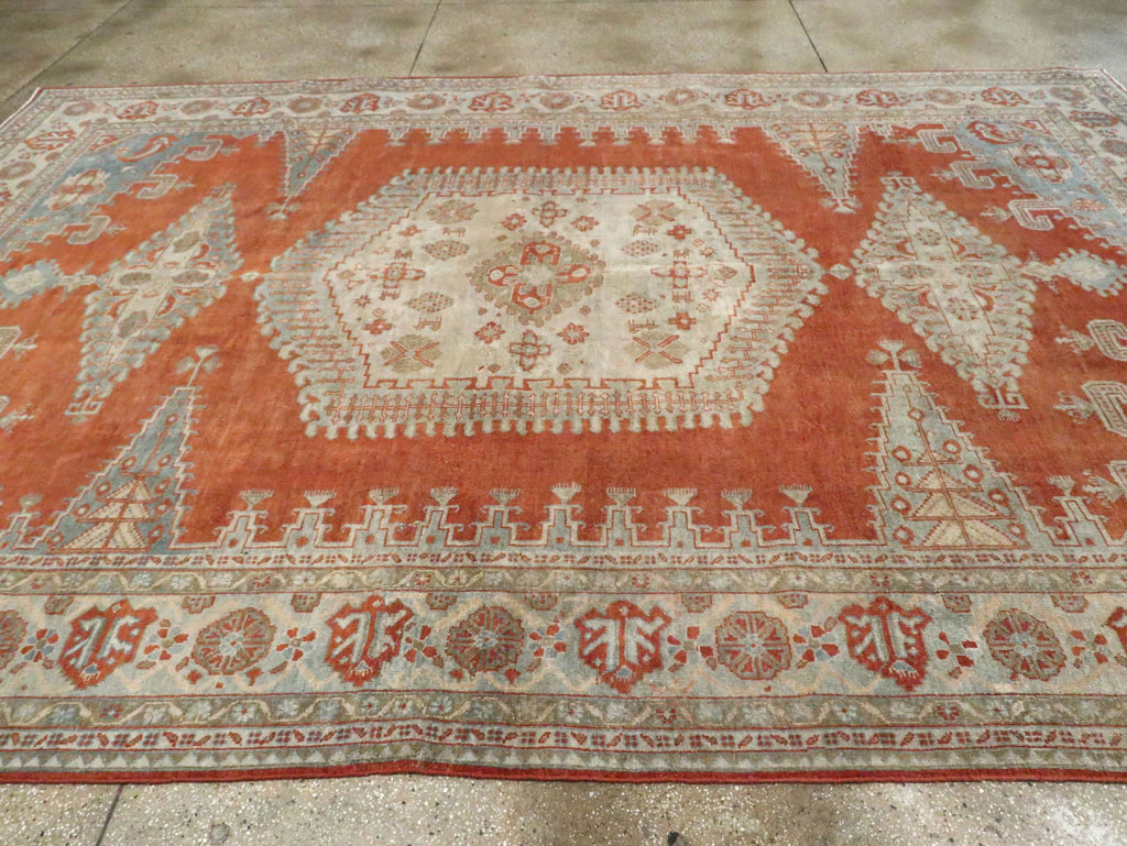 Vintage Persian Veece Room Size Carpet, No.29958 - Gsblank