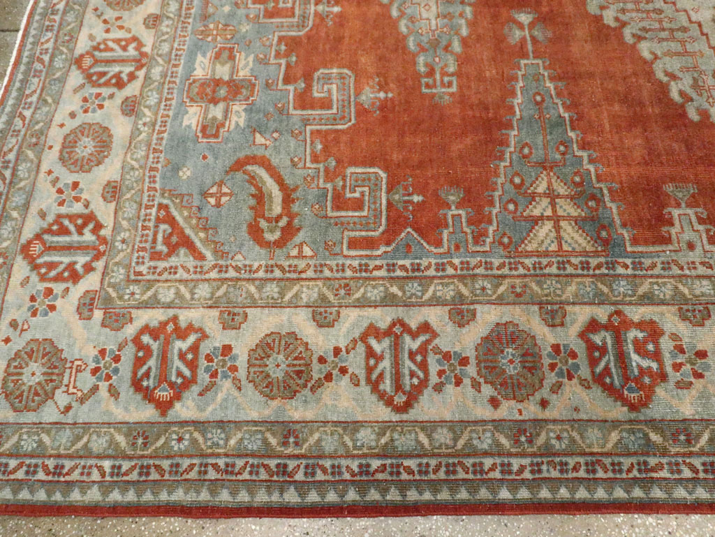 Vintage Persian Veece Room Size Carpet, No.29958 - Gsblank