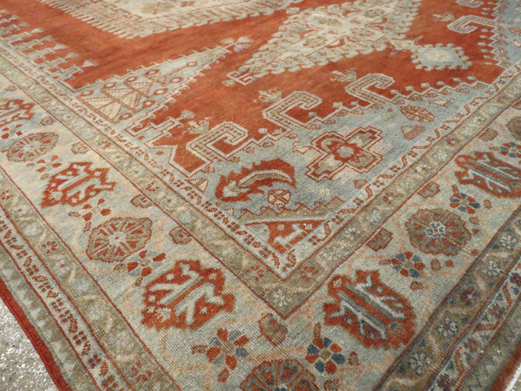 Vintage Persian Veece Room Size Carpet, No.29958 - Gsblank