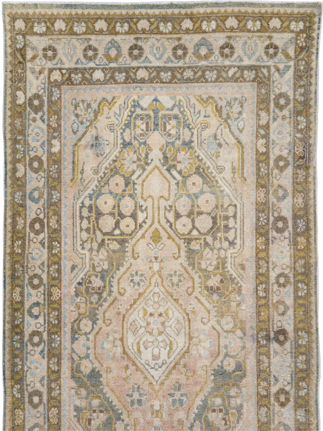 Vintage Persian Malayer Runner (Pair: 2 of 2), No.29959 - Gsblank
