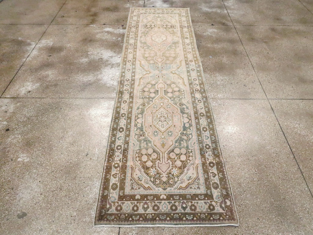 Vintage Persian Malayer Runner (Pair: 2 of 2), No.29959 - Gsblank