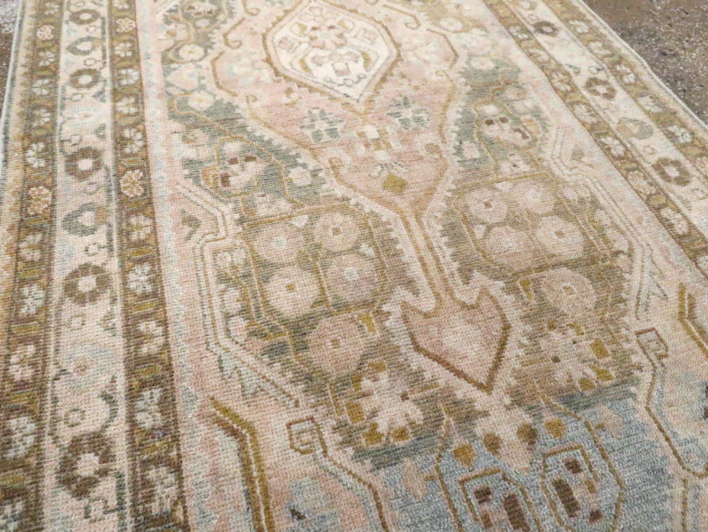 Vintage Persian Malayer Runner (Pair: 2 of 2), No.29959 - Gsblank