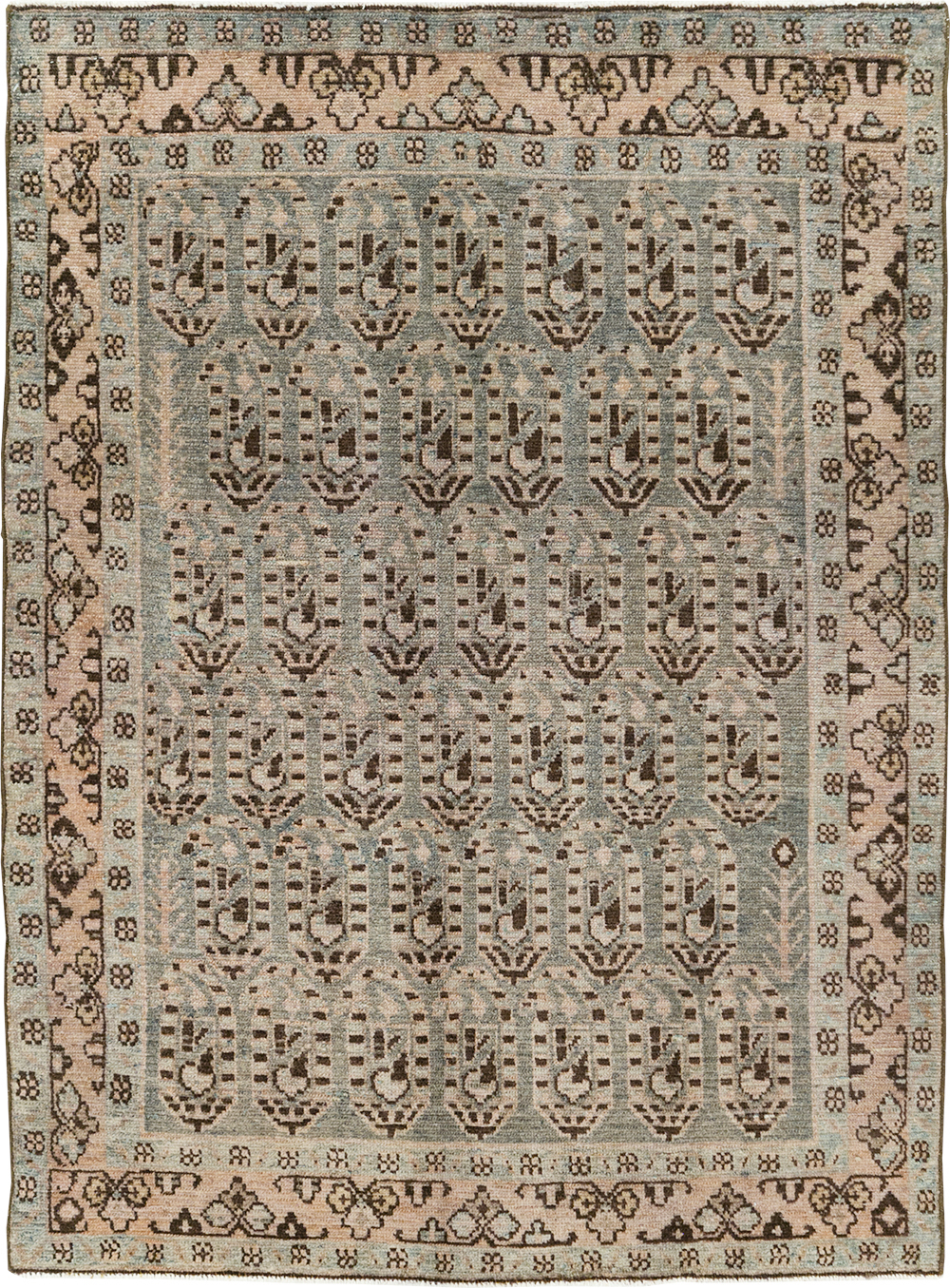 Vintage Persian Malayer Rug, No.29965 - Gsblank