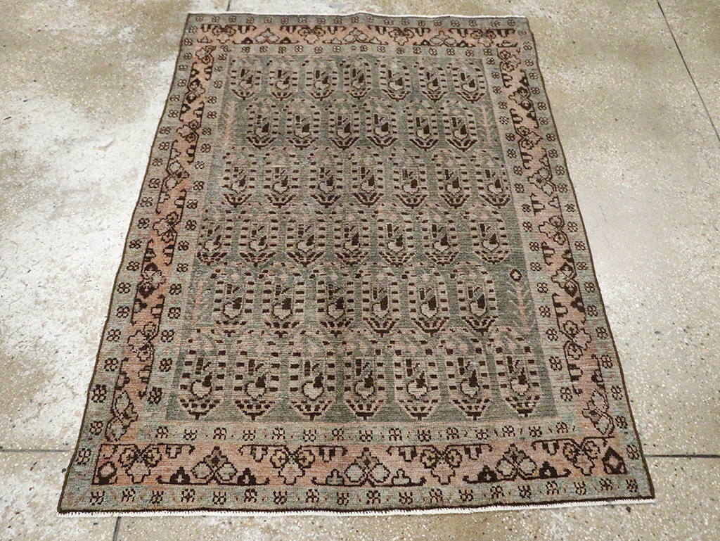 Vintage Persian Malayer Rug, No.29965 - Gsblank