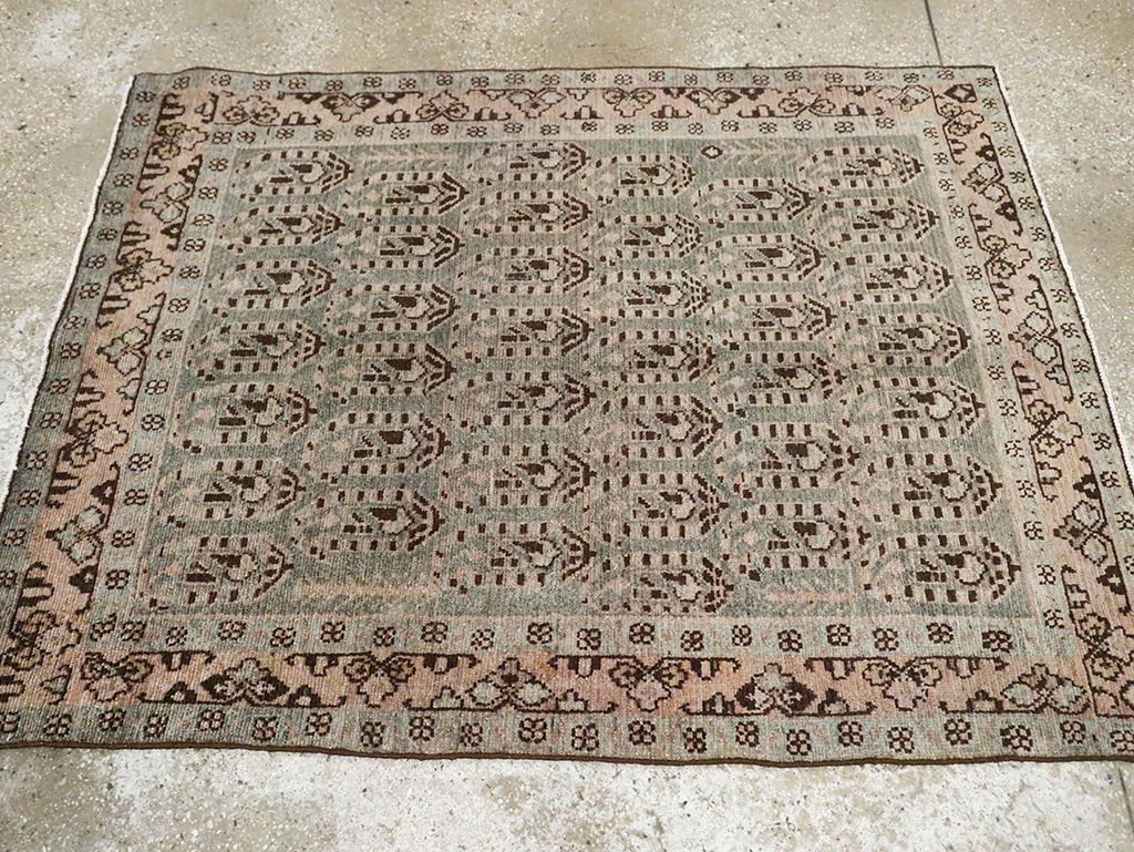 Vintage Persian Malayer Rug, No.29965 - Gsblank