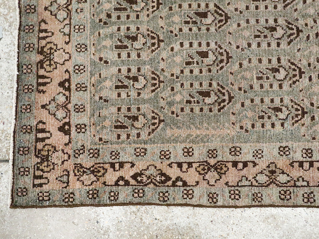 Vintage Persian Malayer Rug, No.29965 - Gsblank