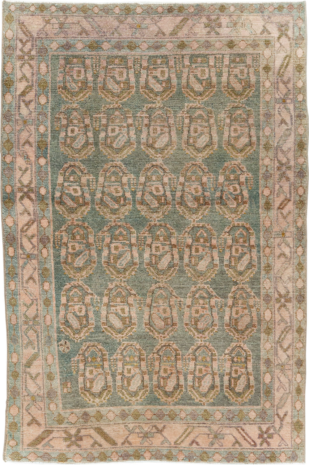 Vintage Persian Malayer Rug, No.29966 - Gsblank